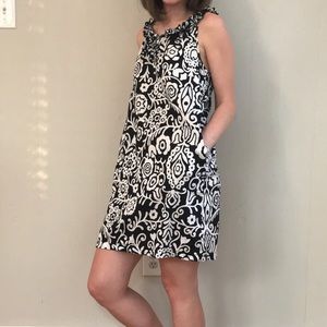 Old Navy Black and White Dress
